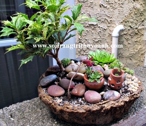 Sỏi trang trí nội thất