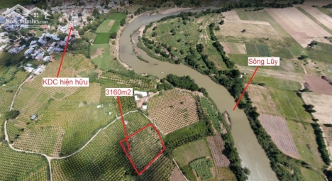 Tôi cần bán 2 lô đất đẹp Xã Hồng Thái, view Sông Lũy, cách bờ sông 100m, sổ đỏ riêng giá 699 triệu