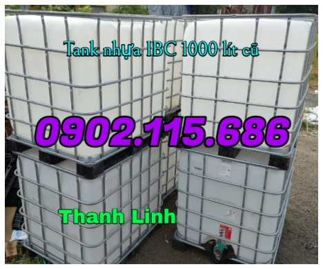 Tank nhựa 1000 lít hàng  cũ