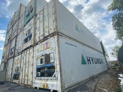 Container lạnh chứa hàng lên đến 28 tấn. LH 0909 588 357
