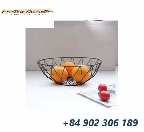 Rổ sắt, rỗ đa giác, rổ decor chụp ảnh đẹp, phong cách sáng tạo trẻ trung