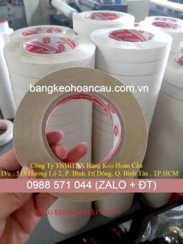 Chuyên sỉ băng keo hai mặt vàng giá sỉ tốt tại xưởng
