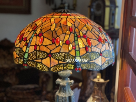Đèn bàn tiffany chuồn cổ hàng mỹ mới về