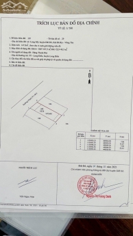 BÁN ĐẤT MẶT TIỀN NHỰA LONG MỸ - ĐẤT ĐỎ - BRVT