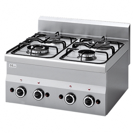 Bếp công nghiệp 4 họng gas của đức