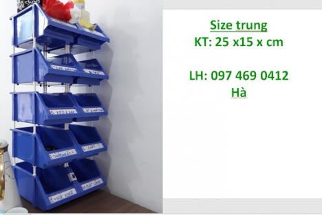 Giá Khay nhựa đựng linh kiện, hộp nhựa lắp ráp đựng phụ kiện, Kệ nhựa đựng đồ linh tinh giá rẻ
