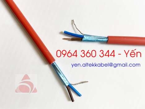 Cáp chống cháy - chống nhiễu - nhãn hiệu Altek Kabel - Đức