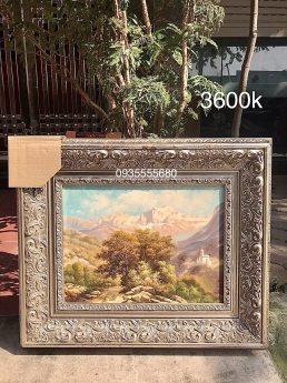 Giao lưu tranh phong cảnh âu nhẹ nhàng