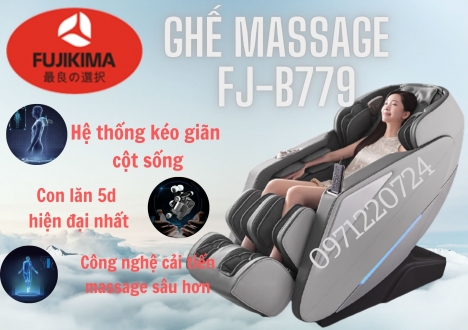 ghế  massage FJ-b779. báu vật được nhiều gia đình việt săn đón.tại đây bán giá cực sốc