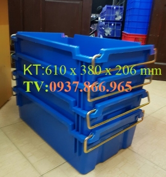 Cần bán thùng nhựa có quai sắt,Ứng dụng thùng nhựa A2 trong công nghiệp