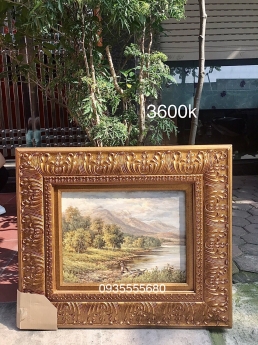 Giao lưu tranh phong cảnh âu nhẹ nhàng