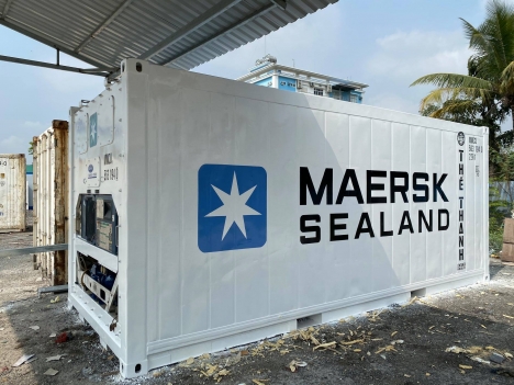 Container lạnh 10 20 40 cũ, giá rẻ. lh 0909 588 357