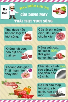 Máy thái thịt chín đông lạnh lát mỏng 0983278686 f156