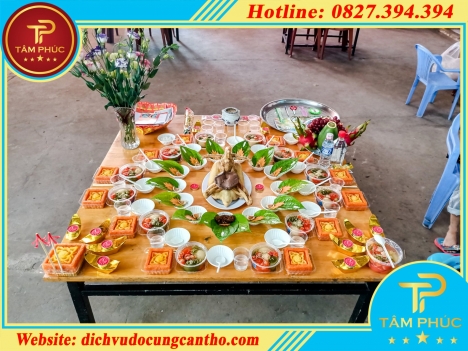 Đặt mâm cúng đầy tháng đơn giản, đẹp mắt