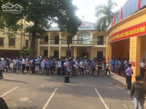 Nhóm chúng tôi mới đấu giá được vài lô đẹp thuộc Hồng Tiến. Vị trí đối diện ngay sát Samsung Thái Ng