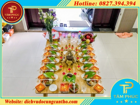 Đặt mâm cúng đầy tháng đơn giản, đẹp mắt
