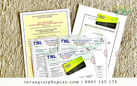 Tự công bố sản phẩm bánh đa mè đen như thế nào?