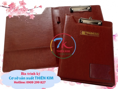 Xưởng làm cặp da đựng hồ sơ, túi da đựng tài liệu, tab da đựng hồ sơ nhiều ngăn, bìa đựng hồ sơ a4,