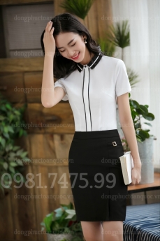 Công ty may chân váy đồng phục đẹp, đón đầu xu hướng thời trang
