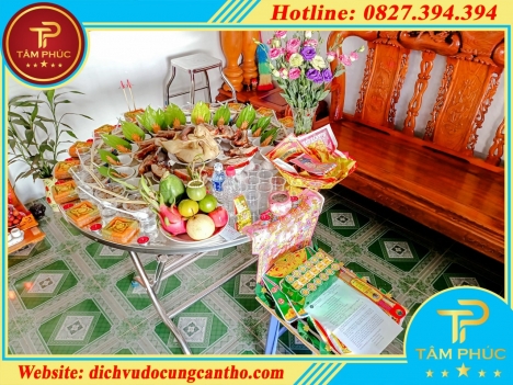 Mâm cúng đầy tháng thôi nôi cho bé -  gói VIP 2
