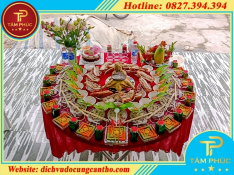 Mâm cúng đầy tháng thôi nôi cho bé -  gói VIP 2