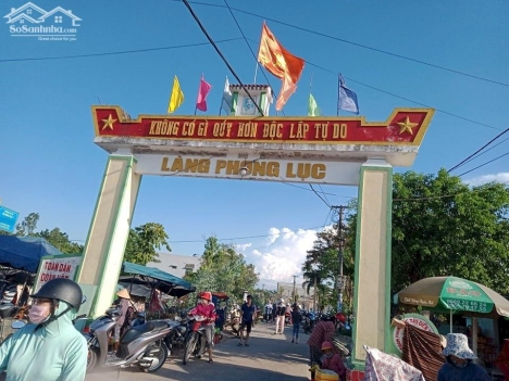 Bán đất Phong Lục Tây đường 5m gần KCN Trảng Nhật