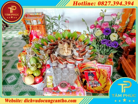 Mâm cúng đầy tháng thôi nôi cho bé -  gói VIP 2