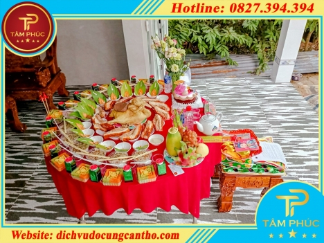 Mâm cúng đầy tháng thôi nôi cho bé -  gói VIP 2
