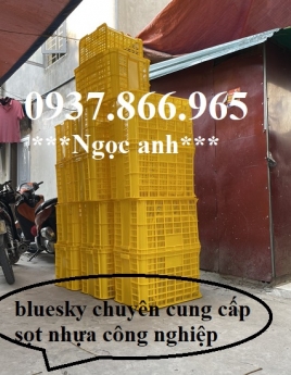 Sọt nhựa rỗng(Sóng nhựa hở), sọt nhựa dùng trong xí nghiệp 0937866965