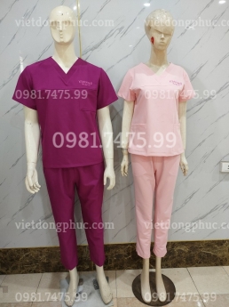 Xưởng may đồng phục điều dưỡng giá rẻ, miễn phí thiết kế, tư vấn