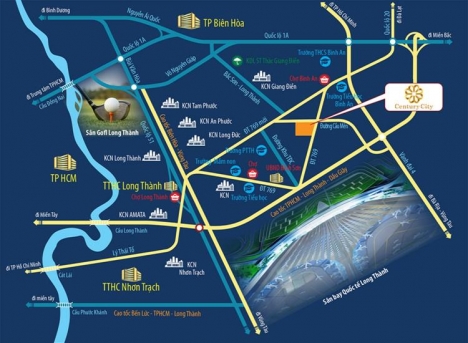 ĐẤT NỀN CENTURY CITY SÂN BAY LONG THÀNH_NHIỀU ƯU ĐÃI HẤP DẪN