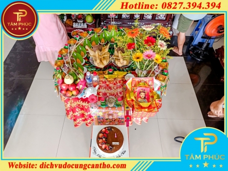 Mâm cúng đầy tháng thôi nôi cho bé -  gói VIP 2 VỊT