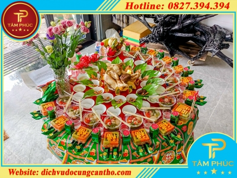 Mâm cúng đầy tháng - An tâm cúng kiếng mùa dịch