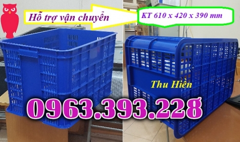 Sọt nhựa rỗng cao 39, sọt nhựa công nghiệp giá rẻ, sóng nhựa HS 005, sọt nhựa cao cấp đựng hàng