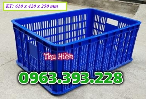 Sọt nhựa rỗng cao 25, sọt nhựa công nghiệp giá rẻ, sọt nhựa HS014, sọt đựng hàng hóa