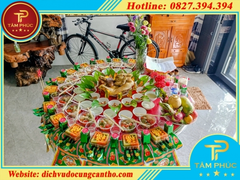 Mâm cúng đầy tháng - An tâm cúng kiếng mùa dịch