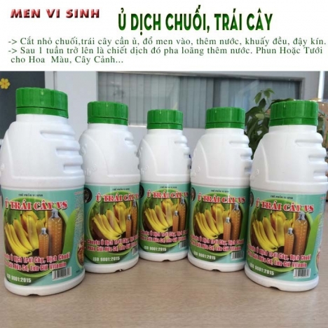 Ủ TRÁI CÂY VS - Phân Giải Hữu Cơ, Lưu Giữ Vitamin _ Chai 500ml