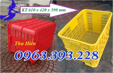 Sọt nhựa rỗng cao 39, sọt nhựa công nghiệp giá rẻ, sóng nhựa HS 005, sọt nhựa cao cấp đựng hàng