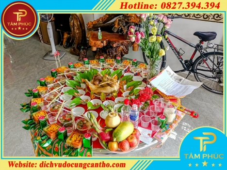 Mâm cúng đầy tháng - An tâm cúng kiếng mùa dịch