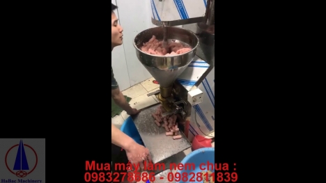 Máy đùn cắt nem chua rán tự động 0983278686 fg926