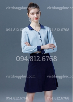 Xưởng may sơ mi nữ đồng phục cao cấp, đa dạng về mẫu mã và kiểu dáng