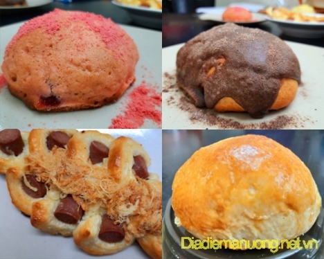 Bánh Mì Phô Mai Bánh Xúc Xích Chà Bông Giao Bánh Tận Nơi