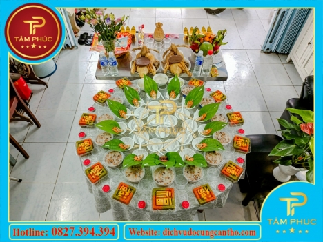 Dịch vụ đồ cúng trọn gói mâm cúng đầy tháng, thôi nôi, cúng căn