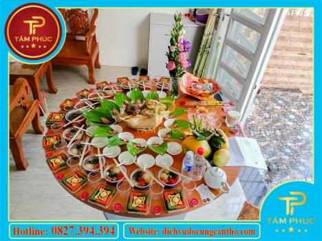Dịch vụ đồ cúng trọn gói mâm cúng đầy tháng, thôi nôi, cúng căn