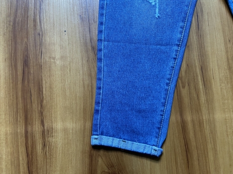 Quần Baggy Jean Nữ TRƠN Có Bigsize