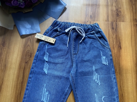 Quần Baggy Jean Nữ TRƠN Có Bigsize