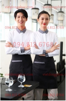 Mẫu đồng phục nhân viên chạy bàn phong cách trẻ trung, năng động, và hiện đại khi mặc