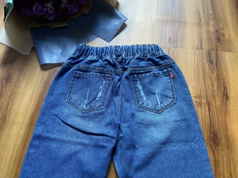 Quần Baggy Jean Nữ TRƠN Có Bigsize