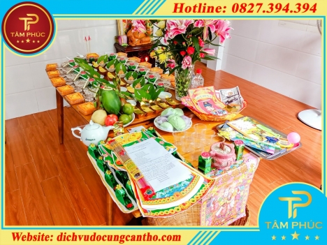 Mâm cúng đầy tháng thôi nôi cho bé -  gói VIP CHAY