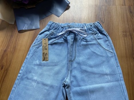 Quần Baggy Jean Nữ TRƠN Có Bigsize